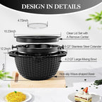 4-1 Colander with Bowl Set - Image 8