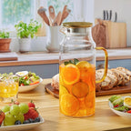2 Liter 68 oz Glass Pitcher - Image 6