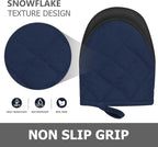 1 Pair Short Oven Mitts - Image 5