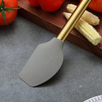 Gold Spatulas, Berglander Non-stick Silicone Flexible Scrapers Baking Mixing - Image 4