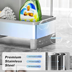 Ewaiira Stainless Steel Sink Caddy, Sponge Holder - Image 2