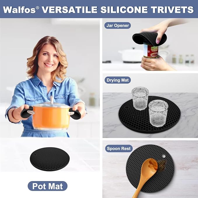 Walfos Silicone Trivet Mats - Image 3