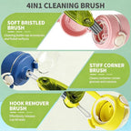 3 in 1 Cup Lid Gap Cleaning Brush Set - Image 2