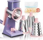 Upgraded Rotary Cheese Grater by Nexsujo