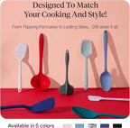 GIR: Get It Right 5-Piece Silicone Ultimate Kitchen Utensils Set - Image 6