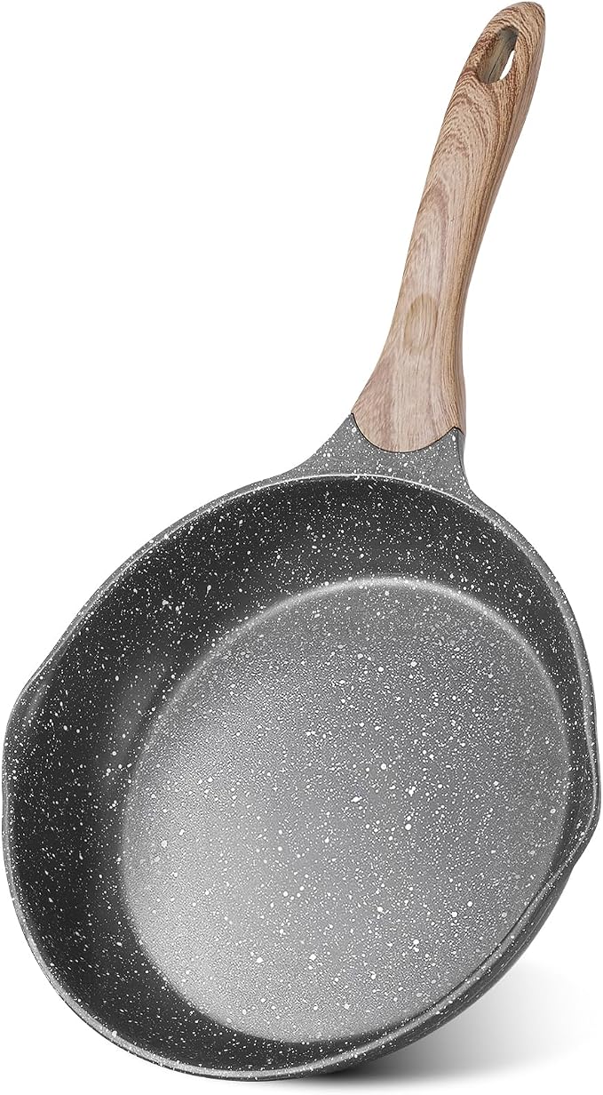 JEETEE 11 Inch Nonstick Frying Pan Stone Coating Cookware, Nonstick Omelette by JEETEE