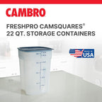 Cambro FreshPro 22 Quart Food Storage Container - Image 2