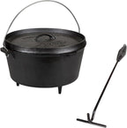 Stansport Pre-Seasoned Cast Iron Dutch Oven by Stansport