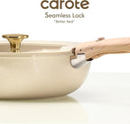 CAROTE 25PCS Ceramic Cookware Set, Pots and Pans set Non Stick, RV Kitchen - Image 7