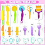 Playdough Tools Set, Creative Play Dough Accessories - Image 3