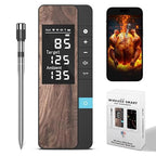 Wireless Meat Thermometer-Multi Sensors Digital Food Thermometer by PRAVETTE