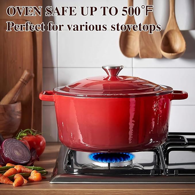 Enameled Cast Iron Dutch Oven - Image 5