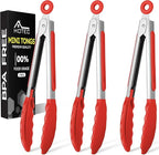 Hotec Mini Silicone Kitchen Tongs by Hotec