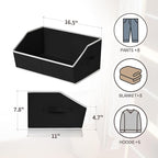 Homsorout Storage Baskets for Shelves - Image 2