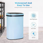 13 Gallon 50 Liter Garbage Can Kitchen Trash Can - Image 4