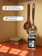 BUBBLE-FLY Modern Kitchen Utensil Holder - Image 8