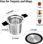 Tifanso Stainless Steel Tea Infuser Steeper Strainer - Image 2
