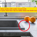 GUUKIN Sponge Holder for Kitchen Sink, 10x4 inch Silicone Dish Drying Mat - Image 8