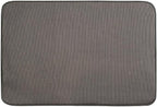 iDesign Kitchen Drying Mat – iDry Collection – Mocha/Ivory by iDesign