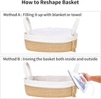 ABenkle Small Storage Basket for Toilet Tank Top - Image 8