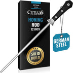 Cutluxe Honing Rod, Sharpening Steel by Cutluxe
