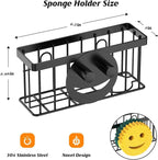 MURLONG Sponge Holder Smiley Face, Sink Caddy - Image 2