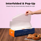 Fit Meal Prep 12 x 10.75" Wax Paper Sheets - Image 3
