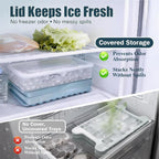 WIBIMEN Mini Ice Cube Trays, 0.55” Tiny Pebble Ice - Image 7