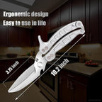 Poultry Shears Scissors Heavy Duty, Kitchen Shears, Separable easy to clean - Image 3