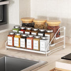 BOIVSHI Tiered Spice Rack, 4 Tier Spice Shelf Organizer - Image 3
