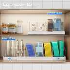 Mustorn 2 Pack Pots and Pans Organizer Under Cabinet - Image 4