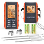 Wireless Meat Thermometer for Grilling Smoking by VAUNO