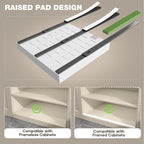 Seinloes 4 Pack Pull Out Cabinet Organizer 22" Deep, Full Extension 3 Slide - Image 6
