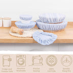 Reusable Bowl Covers, 5 Size Stretch Cloth Bowl Covers - Image 2