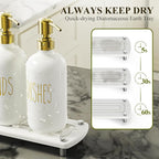 Cisily Kitchen Soap Dispenser Set Comes - Image 2