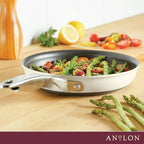 Anolon Achieve Hard Anodized Nonstick Frying Pan/Skillet, 8.25 Inch - Image 8