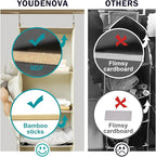 YOUDENOVA Hanging Closet Organizer, 6-Shelf Closet Hanging Storage - Image 4