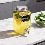 1 Gallon Glass Drink Dispensers - Image 6