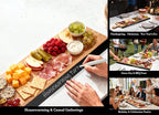 32" Acacia Charcuterie Board - Image 7