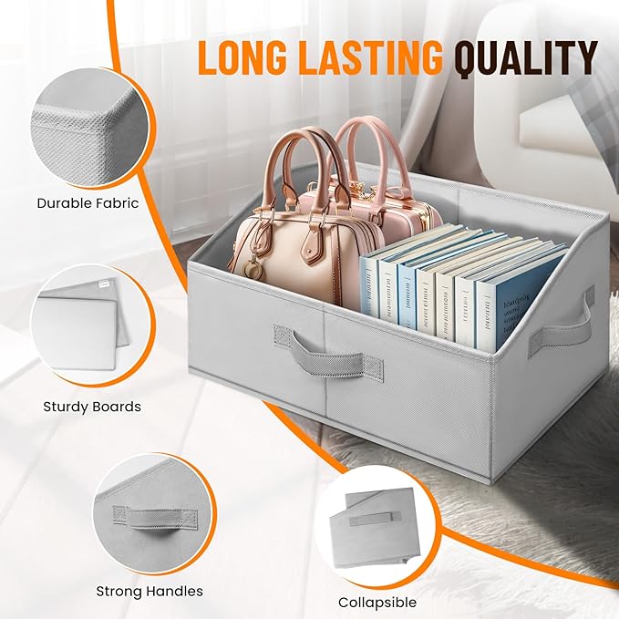 Criusia Closet Organizers Bins 4 Pack - Image 5