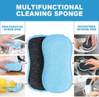 HOMEXCEL 12 Pack Multi-Purpose Scrub Sponges Kitchen, Dish Sponge, Non-Scratch - Image 3