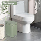 rejomiik Small Bathroom Trash Can - Image 2
