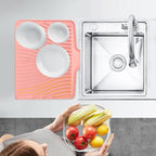 TIKNIK Silicone Dish Drying Mat, Stone Drying Mat - Image 6