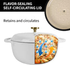 Premium Enameled Cast Iron Dutch Oven - Image 4