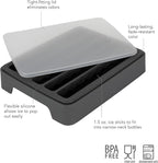 Tovolo Ice Cube Tray for Water Bottles Creates 5 Frozen Stick Tubes for Plastic - Image 2