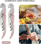 HYZ 2-Pack Wine Opener Waiter Corkscrew, Professional Wine Key - Image 8