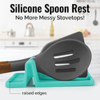 Zulay Kitchen Silicone Utensil Rest - Image 2