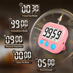 12 Pack Digital Kitchen Timer Small Classroom Timers - Image 7