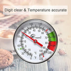 KT THERMO Instand Read 2-Inch Dial Thermometer, Chocolate Milk Foam - Image 2