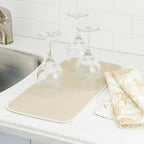 iDesign iDry Mini Absorbent Kitchen Countertop Dish Drying Mat - Image 2